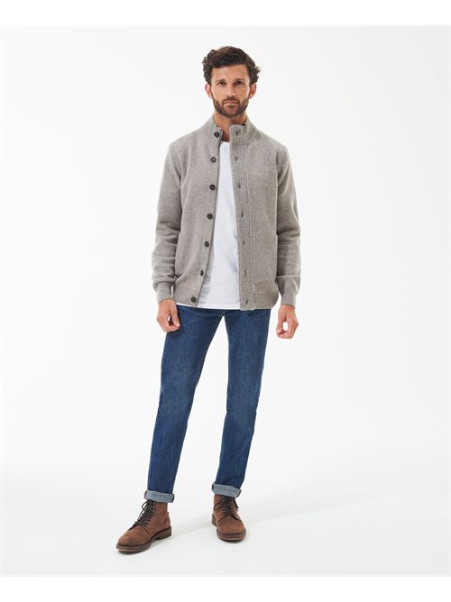 Maglione con zip Patch BARBOUR | MKN0731MKN/ST16